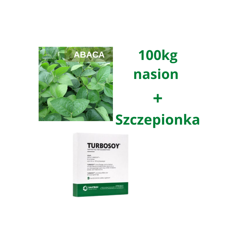 Soja Abaca 100kg +Turbosoy  Pakiet_agrosklad