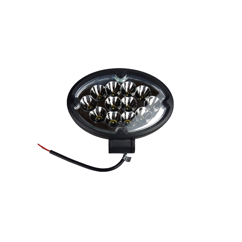 Lampa robocza LED skupiona owalna 3450lm 12LEDx3W TT13236S_Agroskład