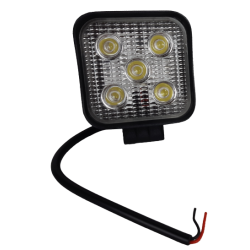 Lampa robocza 5-LED kwadrat 15W AK02-065 L2204 950Lm_Agroskład