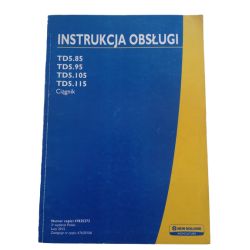 Instrukcja obsługi NH 84548280 47630106 47835272 TD5.00