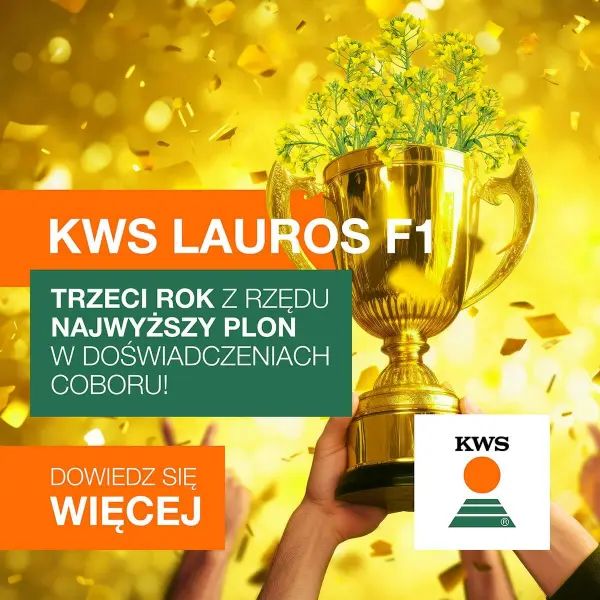 Najlepiej plonująca odmiana rzepaku KWS LAUROS F1 i niezwykłe promocje dla rolników AGROSKŁAD Sp. z o.o.